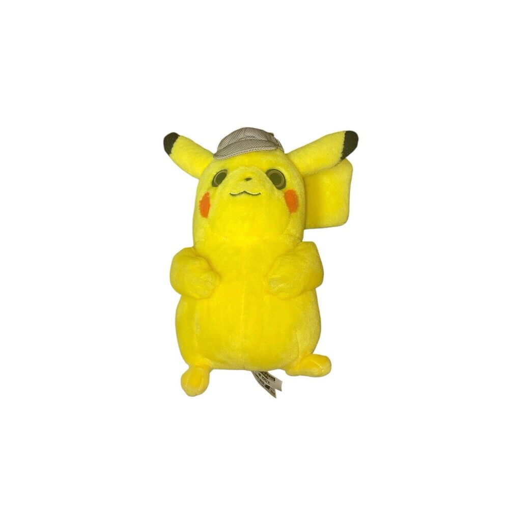 Detective Pikachu Pokemon Plush 2019 WCT Wicked Cool Toys Collectible 9"